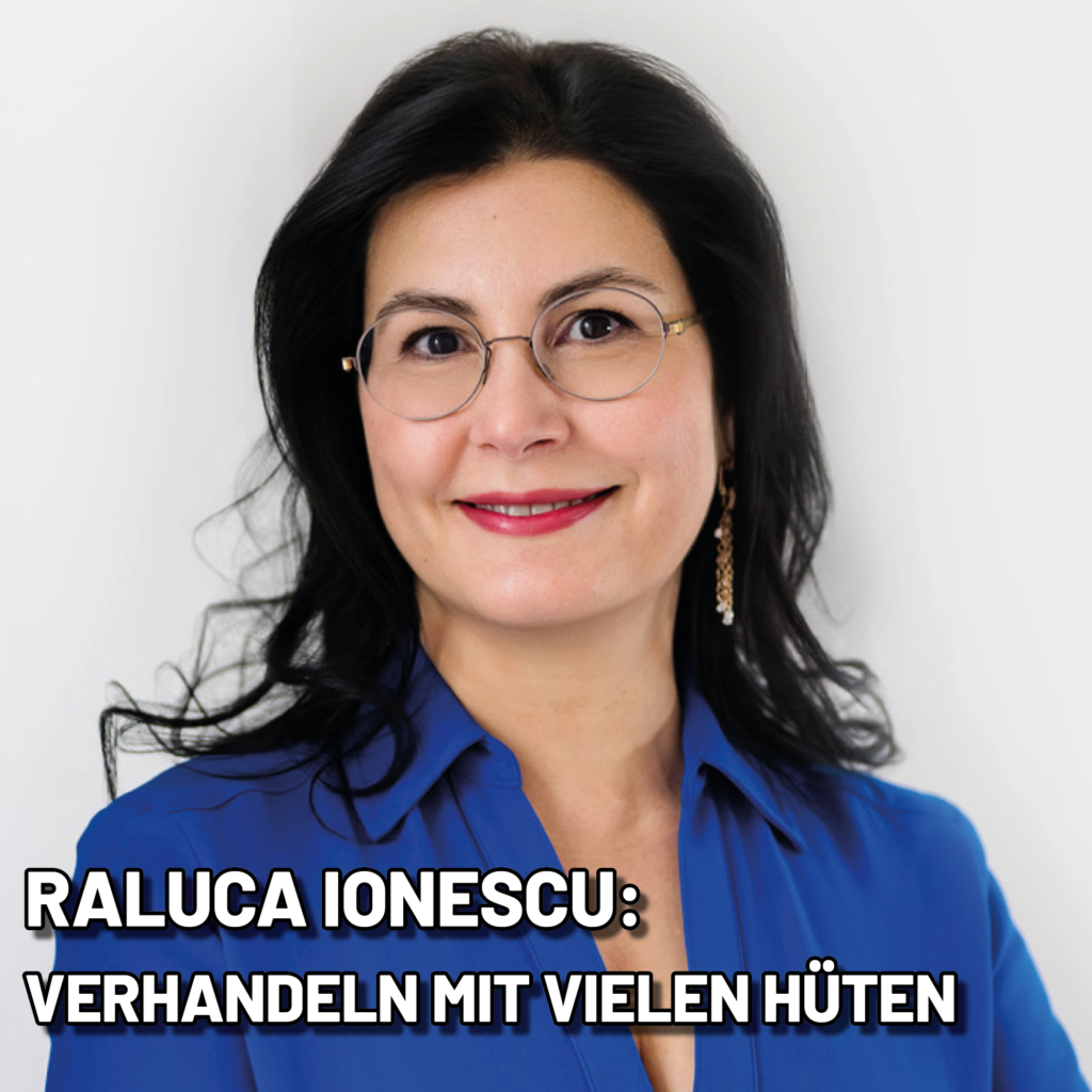 Podcastlogo mit Dr. Raluca Ionescu