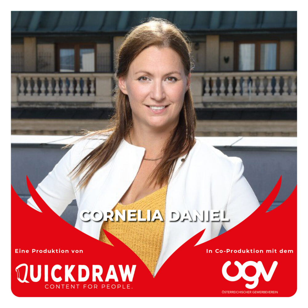 Podcastlogo Cornelia Daniel