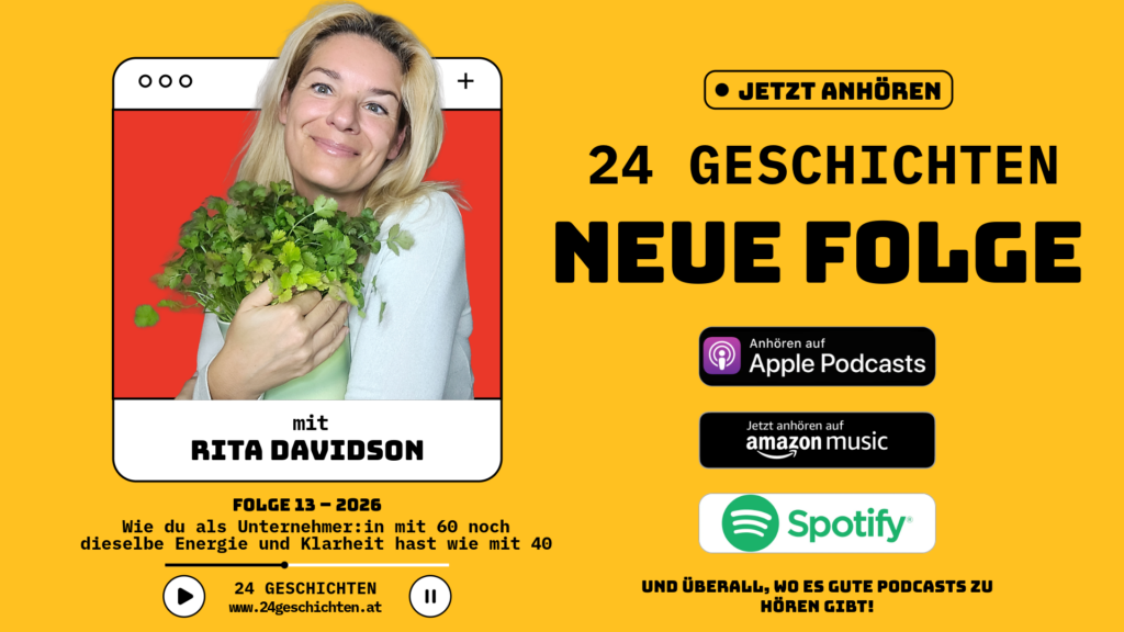 Neue Podcastfolge 24 Geschichten mit Rita Davidson
